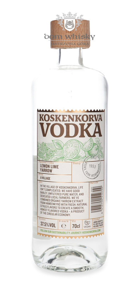 Wódka Koskenkorva Lemon Lime Yarrow / 37,5% / 0,7l