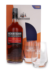 Auchentoshan 12-letni Delicate & Layered + 2 szklanki / 40% / 0,7l