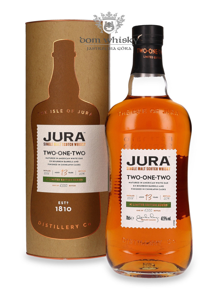 Jura 13-year-old Two-One-Two / 47.5% / 0.7l