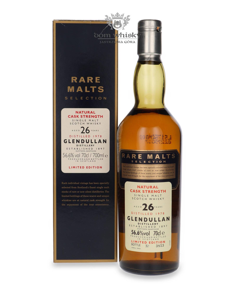 Glendullan 26-letni (D.1978, B.2005) Rare Malts / 56,6% / 0,7l