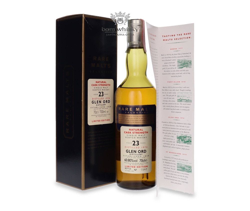 Glen Ord 23-year-old (D.1974 B.1998) Rare Malts / 60.8% / 0.7 l