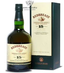 Redbreast 15-letni Single Pot Still / 46% / 0,7l