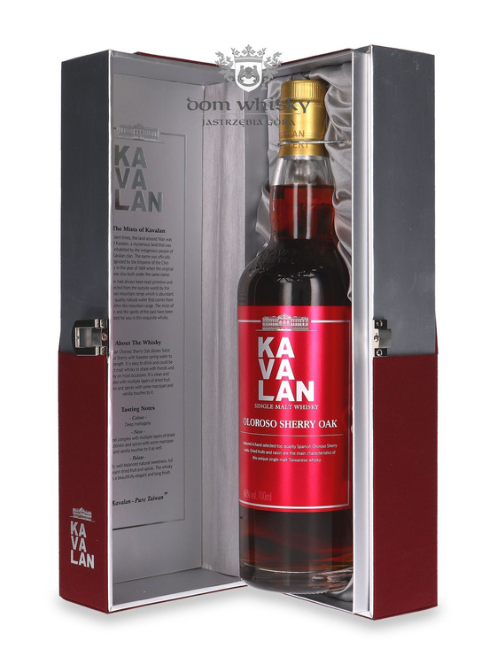 Kavalan Single Malt Oloroso Sherry Oak (Taiwan) /46% / 0,7l