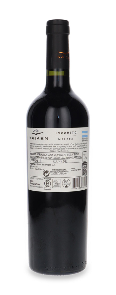 Kaiken Indomito Malbec  / 14% / 0,75l