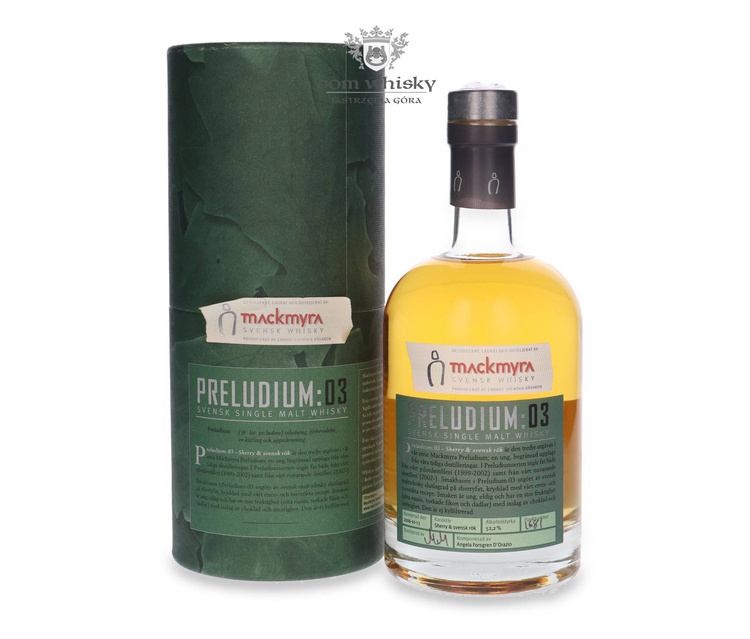 Mackmyra Preludium 03 (Sweden) / 52,2% / 0,5l