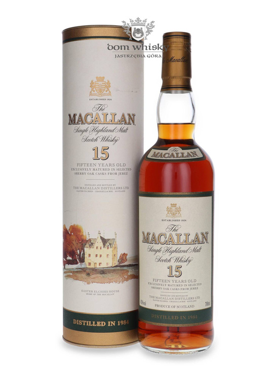 Macallan 15-letni, D.1984 (Matured in Sherry Casks) /43%/0,7l