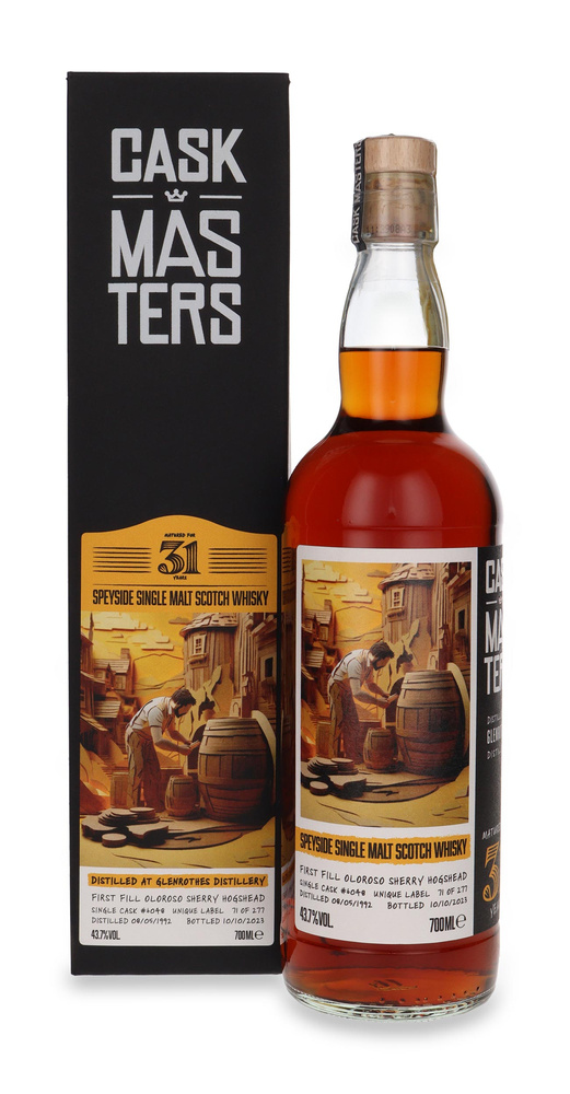 Glenrothes 31-letni Oloroso Sherry Hogshead Cask Masters / 43,7%/ 0,7l