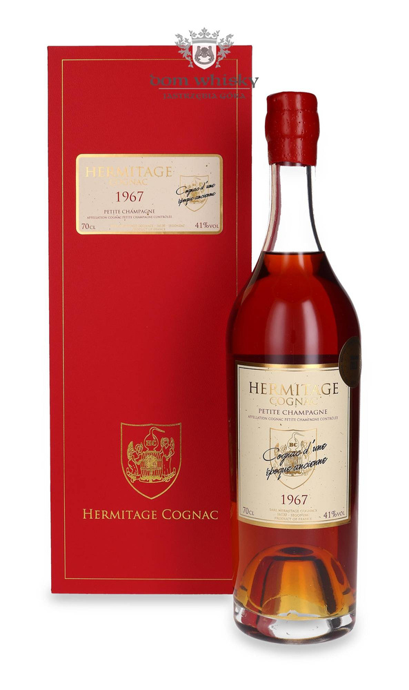 Cognac Hermitage 1967 Petite Champagne / 41% / 0.7l