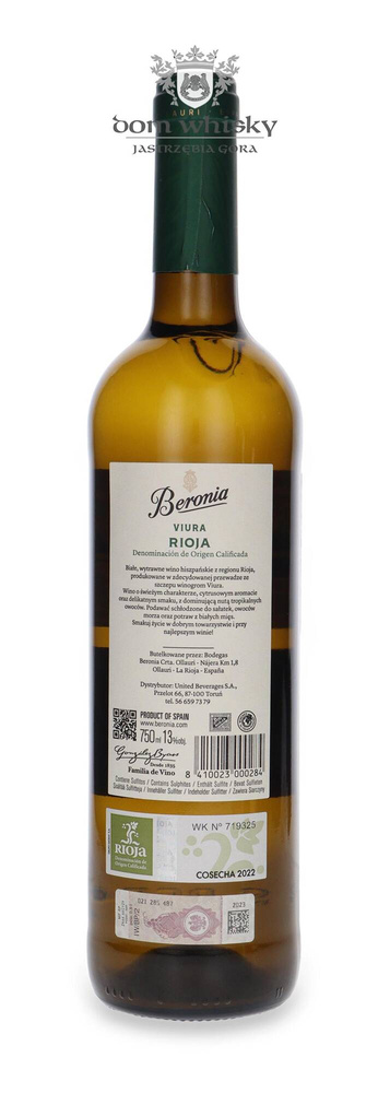 Beronia Rioja Viura / 12% / 0.75l
