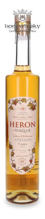 Pisco Heron Waqar Anejado (Chile) / 40% / 0,5l