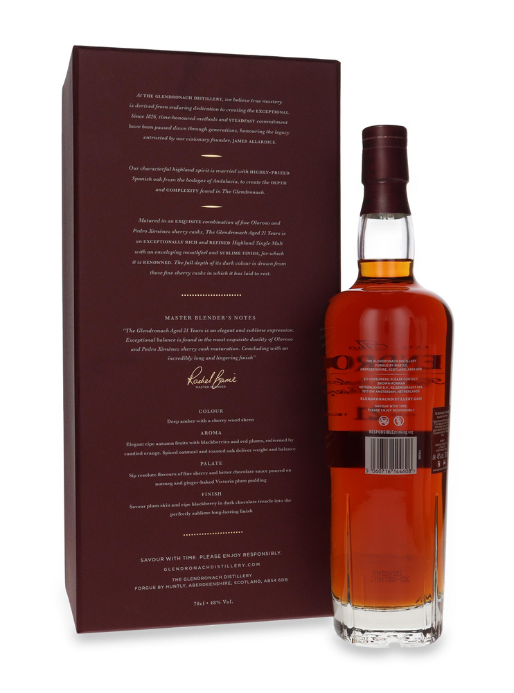 The GlenDronach 21-letni Sherry Cask Matured / 48% / 0,7l