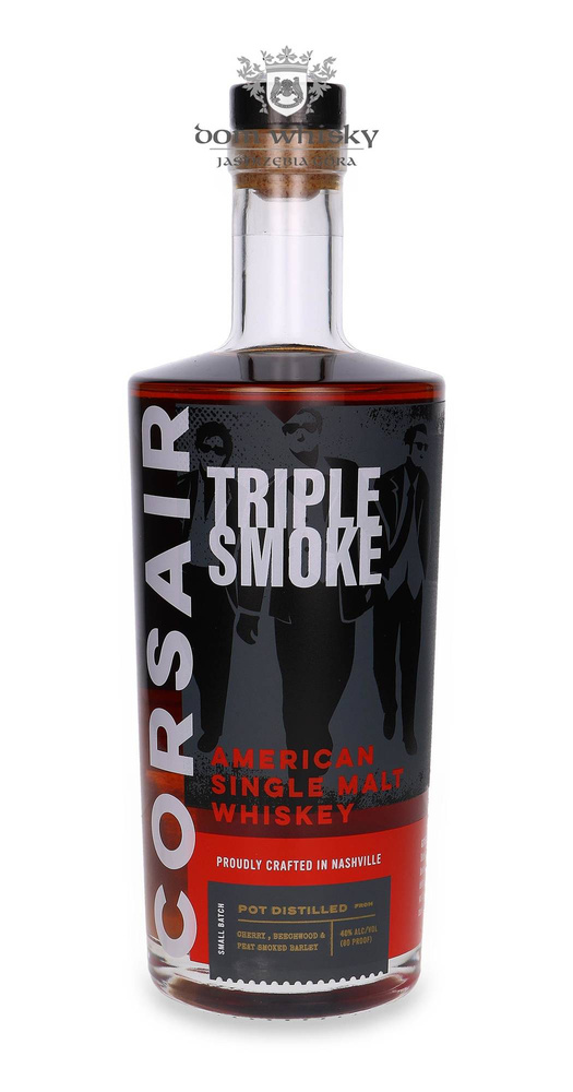 Corsair Triple Smoke Single Malt Whiskey / 40%/ 0,75l