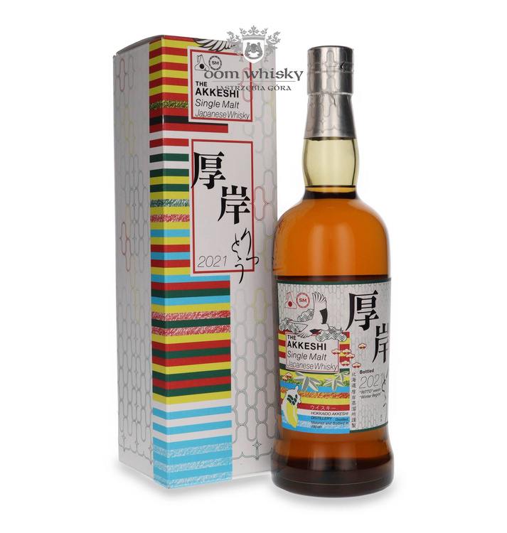 Akkeshi Ritto Japanese Single Malt Whisky (2021 Release) / 55% / 0,7l	