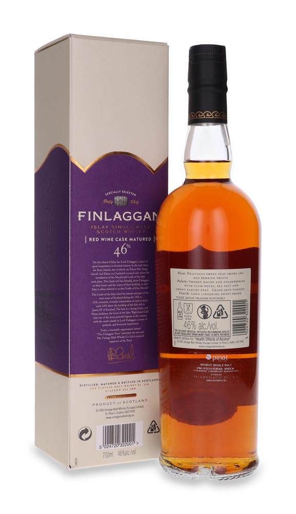 Finlaggan Red Wine Cask Matured / 46% / 0.7l