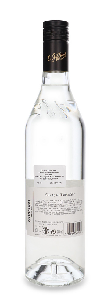 Likier Giffard Curacao Triple Sec Premium 40% 0,7L