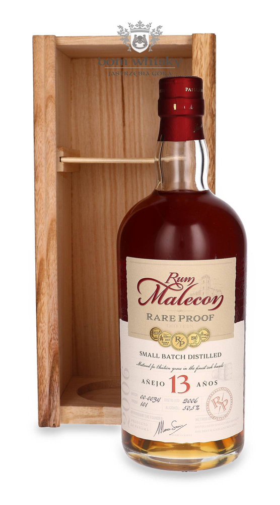 Malecon 13-year-old Rum Rare Proof Anejo 2006 / 50.5% / 0.7l