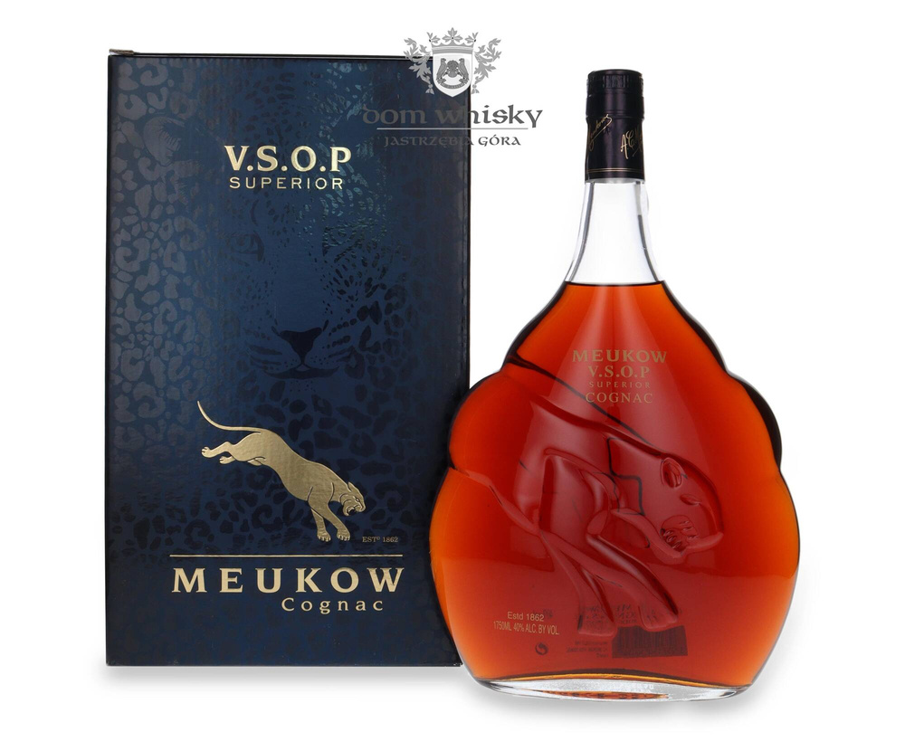 Cognac Meukow V.S.O.P Superior / 40% / 1,75l