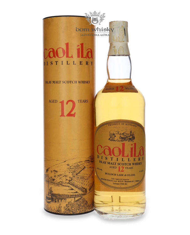 Caol Ila 12-letnia Bulloch Lade & Co.Ltd. / 43% / 0,75l