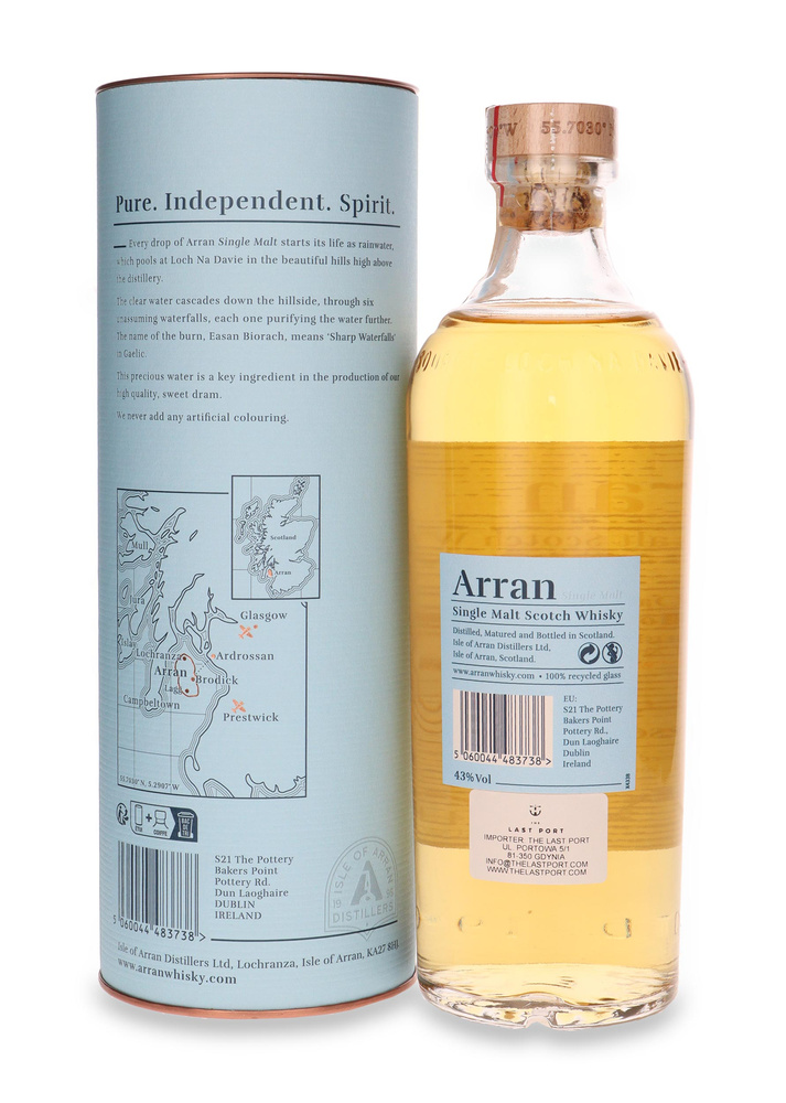 Arran Barrel Reserve / 43% / 0,7l