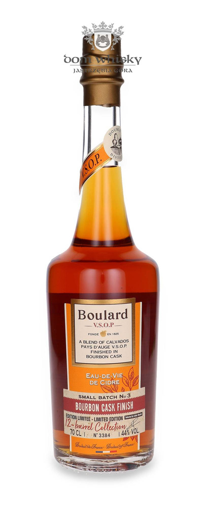 Calvados Boulard VSOP Bourbon Cask Finish Small Batch No 3/ 44% / 0.7l