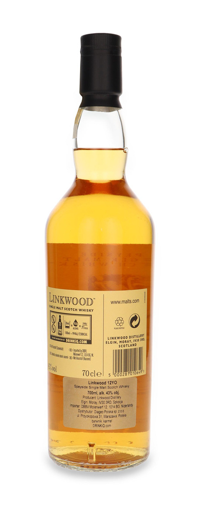 Linkwood 12-year-old Fauna &amp; Flora / unpacked / 43% / 0.7l