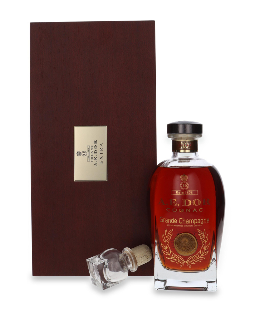 Cognac A. E. Dor Extra Grande Champagne /Wooden Box/ 40% / 0.7 L