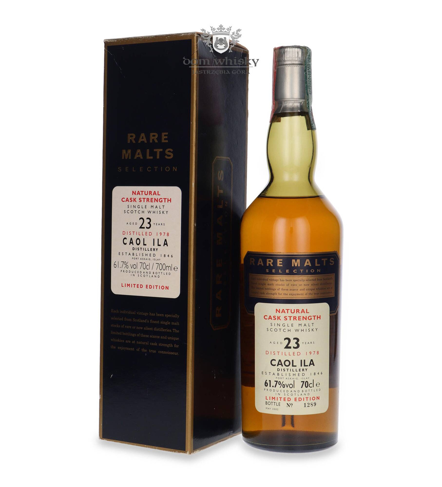 Caol Ila 23-letnia (D.1978, B.2002) Rare Malts / 61,7% / 0,7l