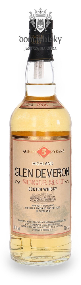 Glen Deveron 5-year-old, (D.1986) / 40% / 0.7l