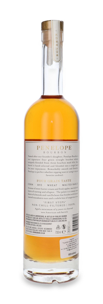 Penelope Four Grain Straight Bourbon Whiskey / 40% / 0,7l