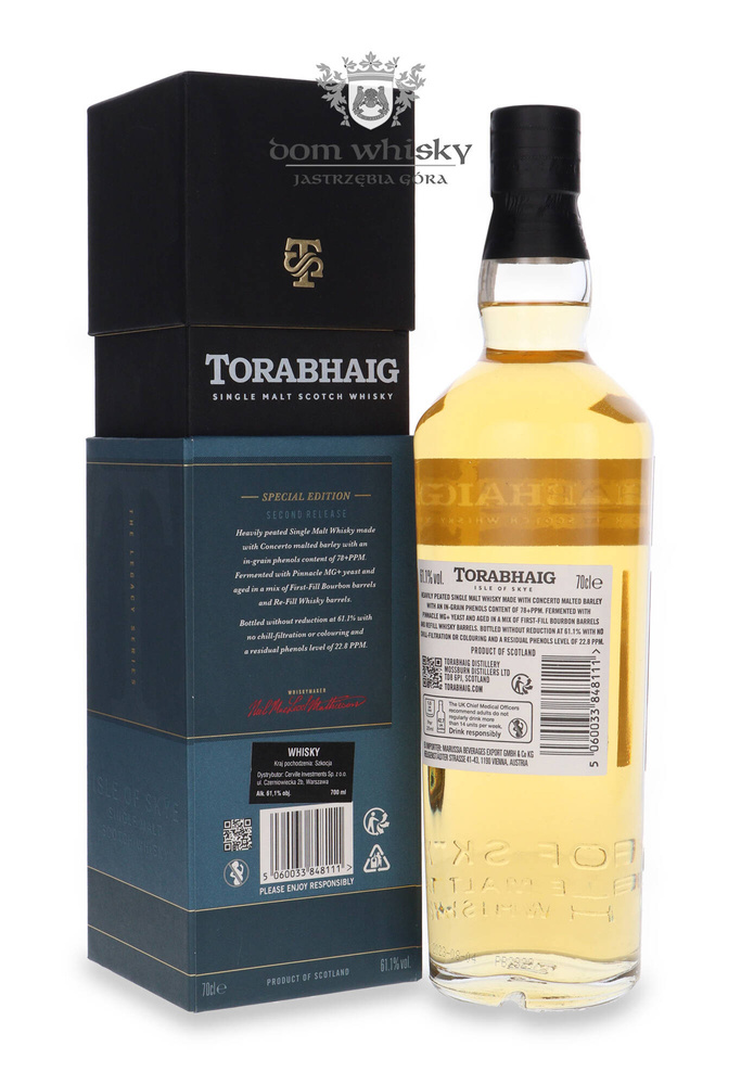 Torabhaig Batch Strength The Legacy Series (Skye) / 61.1% / 0.7l