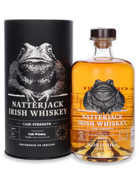 Natterjack Irish Whiskey Cask Strength / 63%/ 0,7l + szklanka w prezencie!