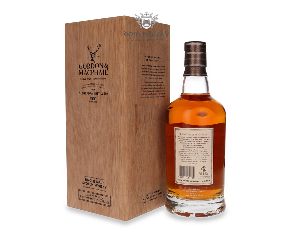Glencadam 28 years old (D.1991, B.2020) Connoisseurs Choice / 41% / 0.7l