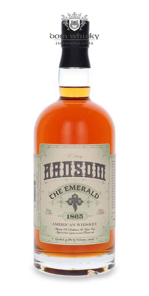 Ransom The Emerald 1865 American Whiskey /43.8%/ 0.75l