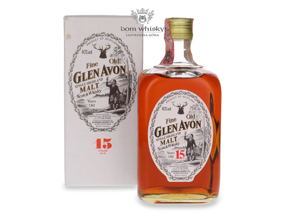 Glen Avon 15-year-old Gordon & MacPhail (for Sestante) / 40% / 0.75l