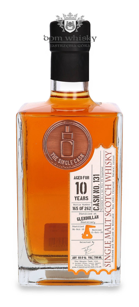 Glendullan 10-year-old (D.2010, B. 2020) PX Cask Finish, The Single Cask Ltd. / 60%/ 0.7l