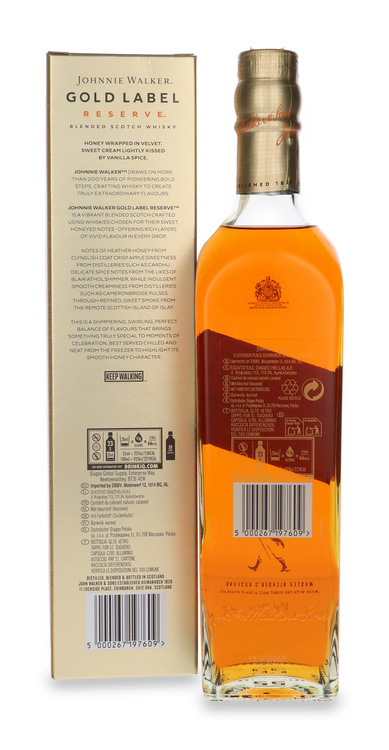 Johnnie Walker Gold Label Reserve / 40% / 0,7l