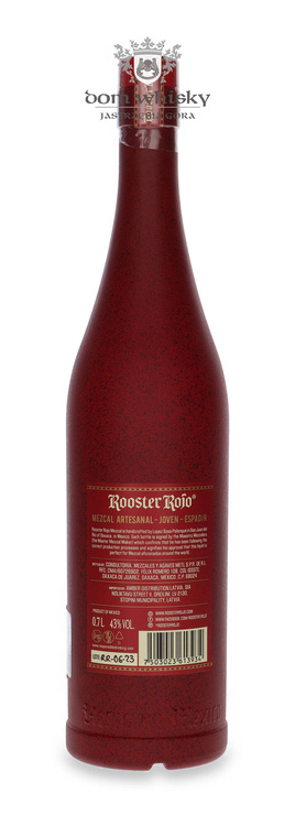 Mezcal Rooster Rojo Artesanal / 43% / 0,7l