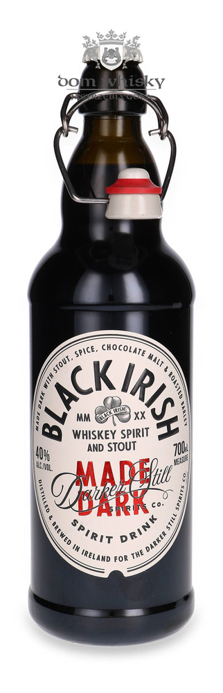 Black Irish Whiskey Spirit and Stout / 40%/ 0.7l