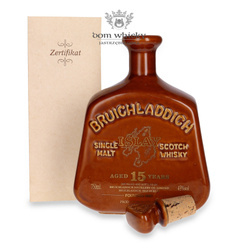 Bruichladdich 15-year-old, Ceramic Decanter (Bottled 1980s) / 43% / 0.75l