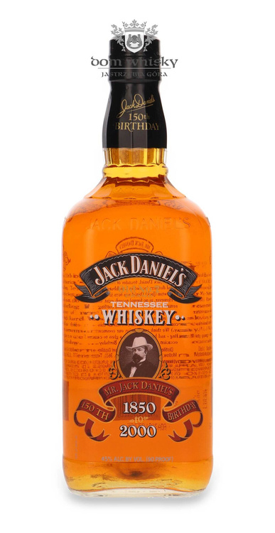 Jack Daniel’s 150th Birthday 1850-2000 / 45%/ 1,0l