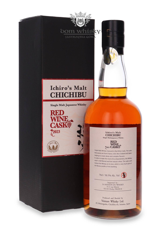 Ichiro’s Malt Chichibu Red Wine Cask 2023 / 50,5%/ 0,7l	