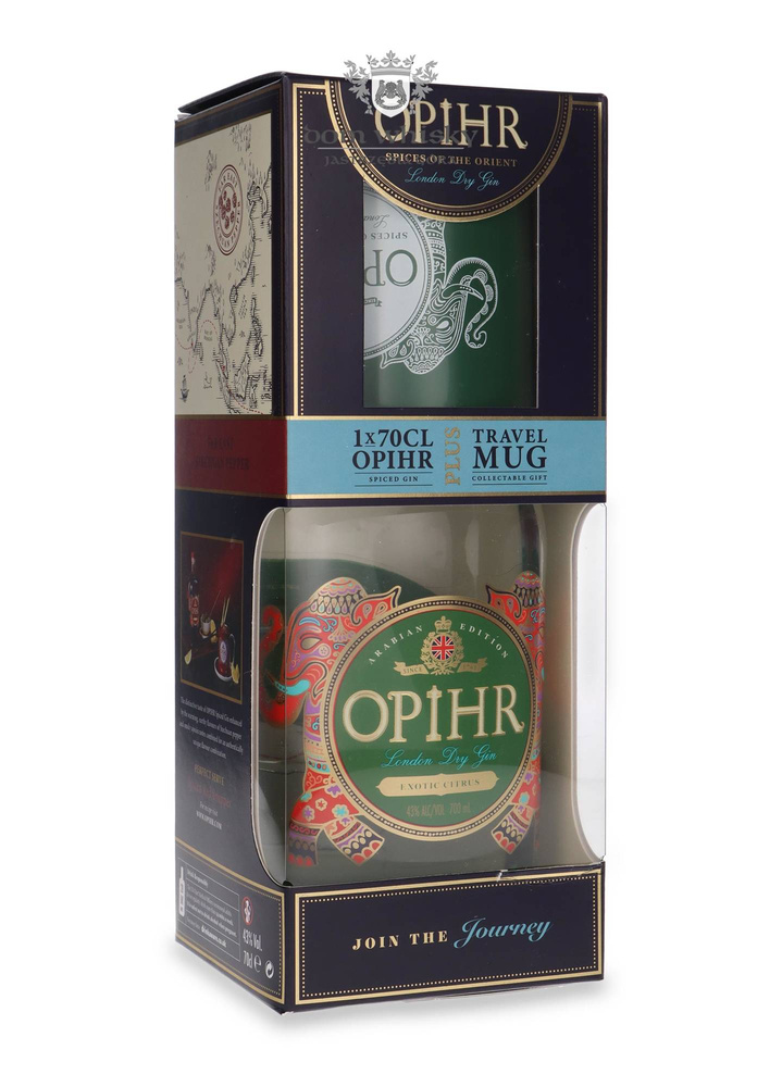 Opihr Exotic Citrus Arabian Edition + travel Mug / 43%/ 0.7l