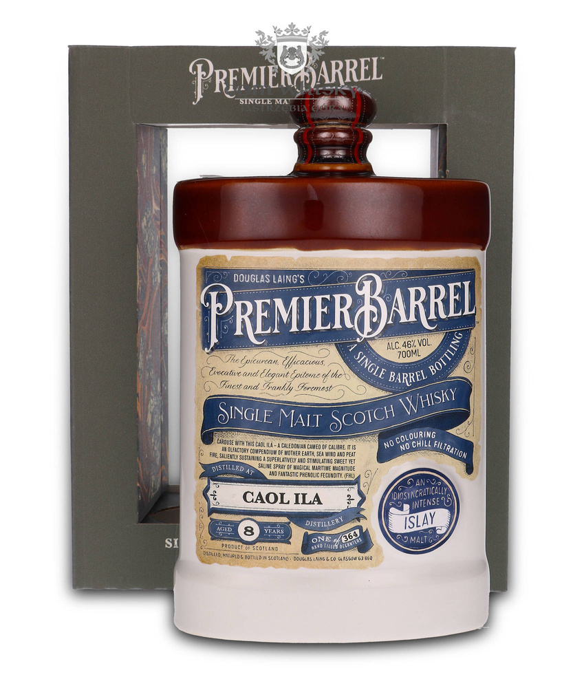 Caol Ila 8-year-old, Premier Barrel Selection / 46% / 0.7l