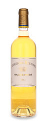Chateau Rieussec Carmes de Rieussec Sauternes 2012 / 13,5% / 0,75l