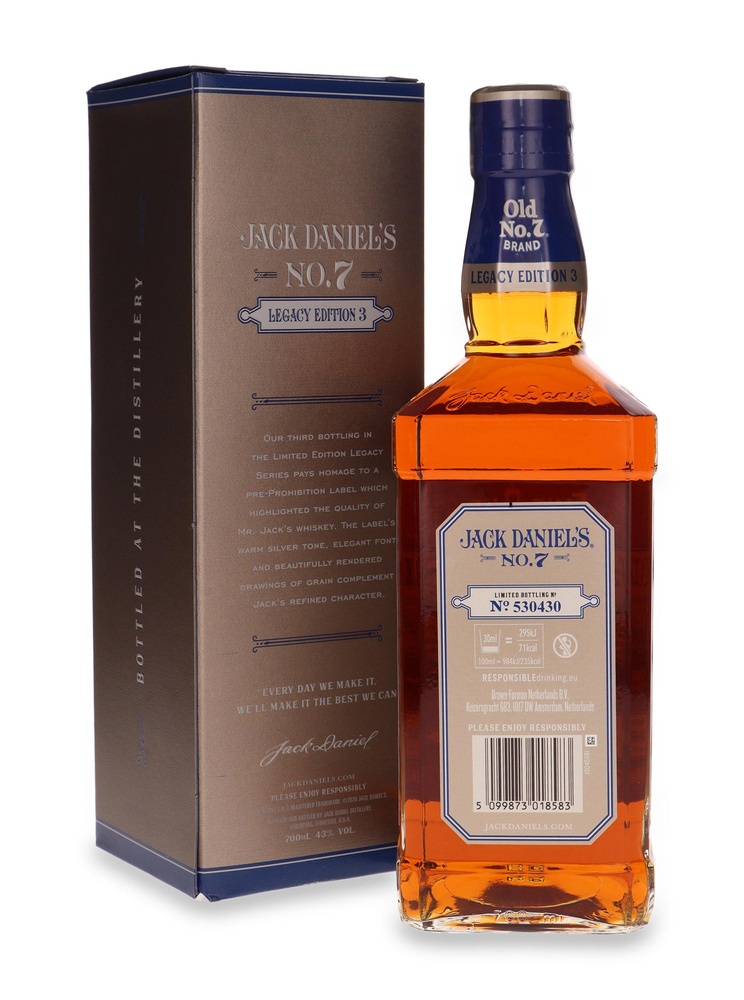 Jack Daniel's Legacy Edition 3 / carton / 43% / 0.7l
