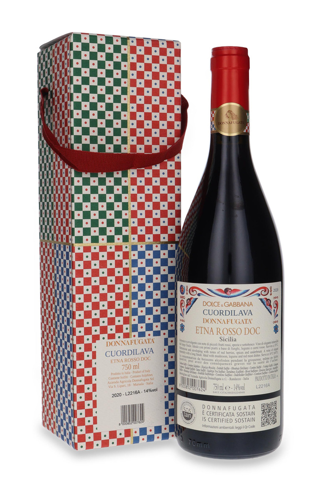 Donnafugata Cuordilava Dolce & Gabbana Rosso DOC 2020 / 14% / 0,75l