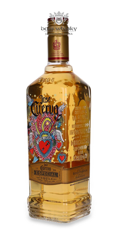 Tequila Jose Cuervo Especial Edicion Limitada Gold Hart 2017 / 40% / 0.75l