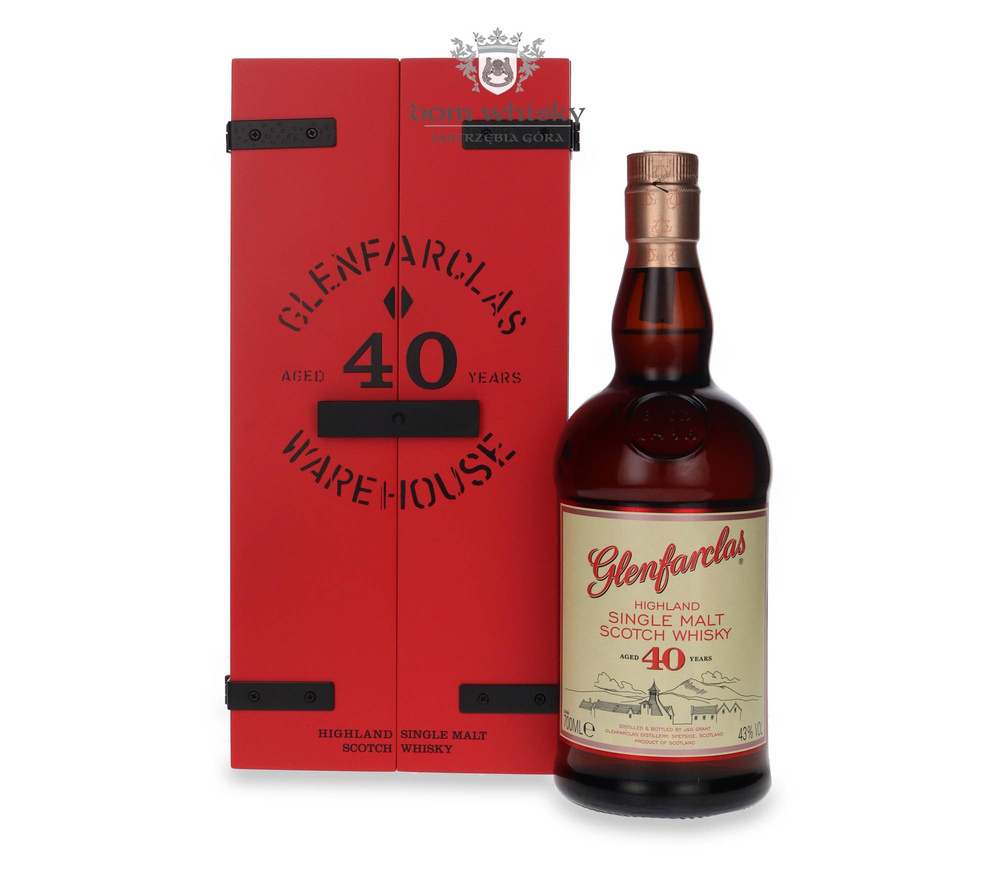 Glenfarclas 40-year-old “Warehouse” Presentation Box /43%/ 0.7l
