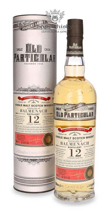 Balmenach 12-letni (D.2007, B.2019) Douglas Laing’s Old Particular / 48,4% / 0,7l