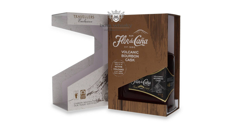 Flor de Cana Volcanic Bourbon Cask Rum (Nicaragua) / 40% / 1,0l